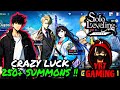 CRAZY LUCK 🤯!! 250+ SUMMONS 🥶!! A5 LENNART 💀|| SOLO LEVELING ARISE 🥰
