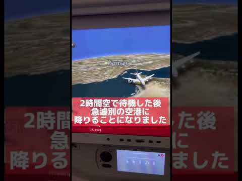 【緊急事態】ドバイに行ったら飛行機に閉じ込められました😱 #Dubai #ドバイ #洪水