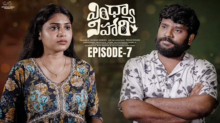 Vindhya Vihari | Ep - 7 | Prasad Behara | Bramarambika Tutika | Telugu Web Series | Infinitum Media