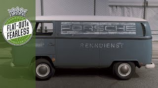 From Craigslist to classic racing history: the story of the Porsche VW van