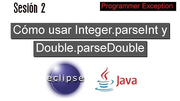 02 Cómo usar conversores Integer.parseInt y Double.parseDouble