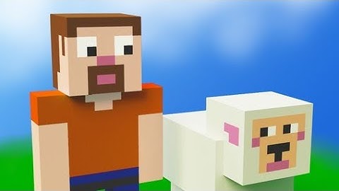 CubeCrafter - Gameplay Walkthrough Part 1 Mine Blocks, Log, Farm and Quarry (Android, iOS)