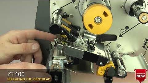 How to Replace Zebra ZT410 Print head | Zebra ZT410 Series | Zebra Barcode Printer