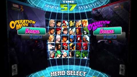 MVC3 Character select theme