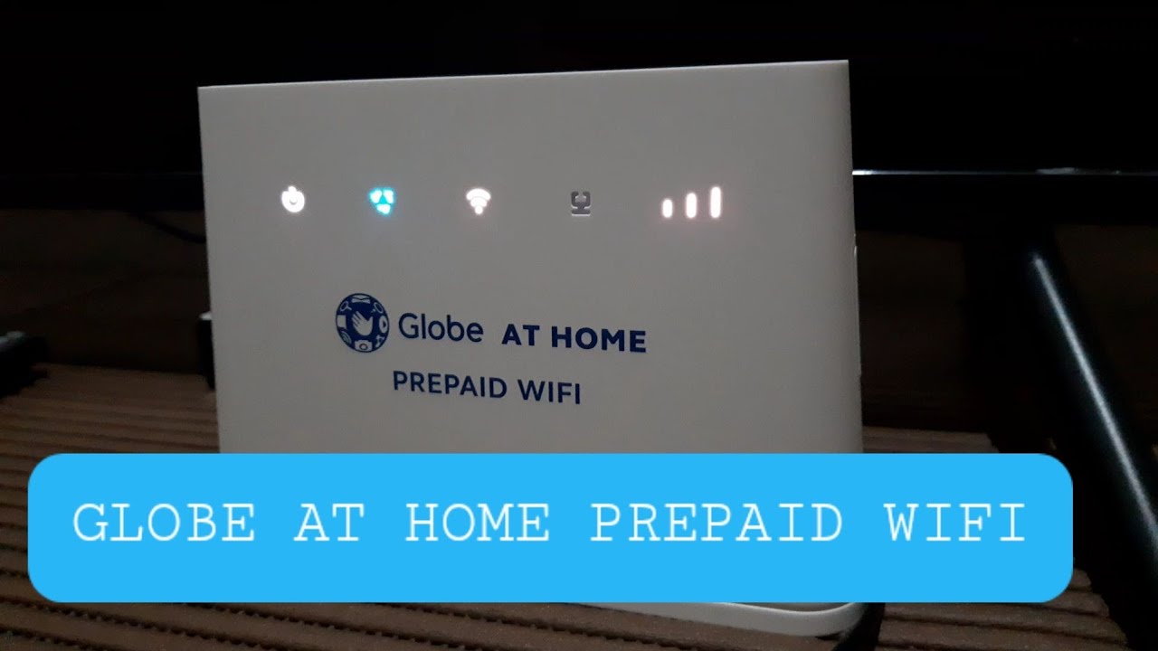 Globe At Home Prepaid Wifi Unboxing and Review - YouTube
