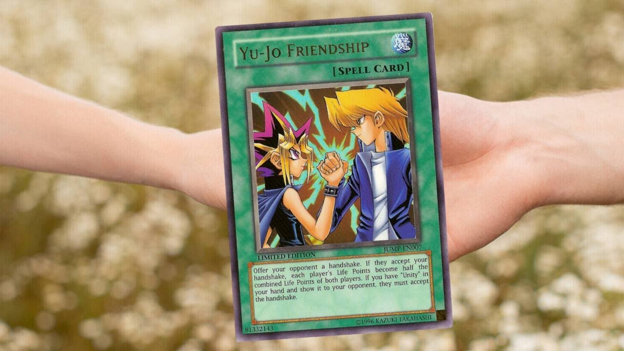 handshake yugioh card Yu-Jo Friendship - Yu-Gi-Oh! (2006) - N. American English main image 1