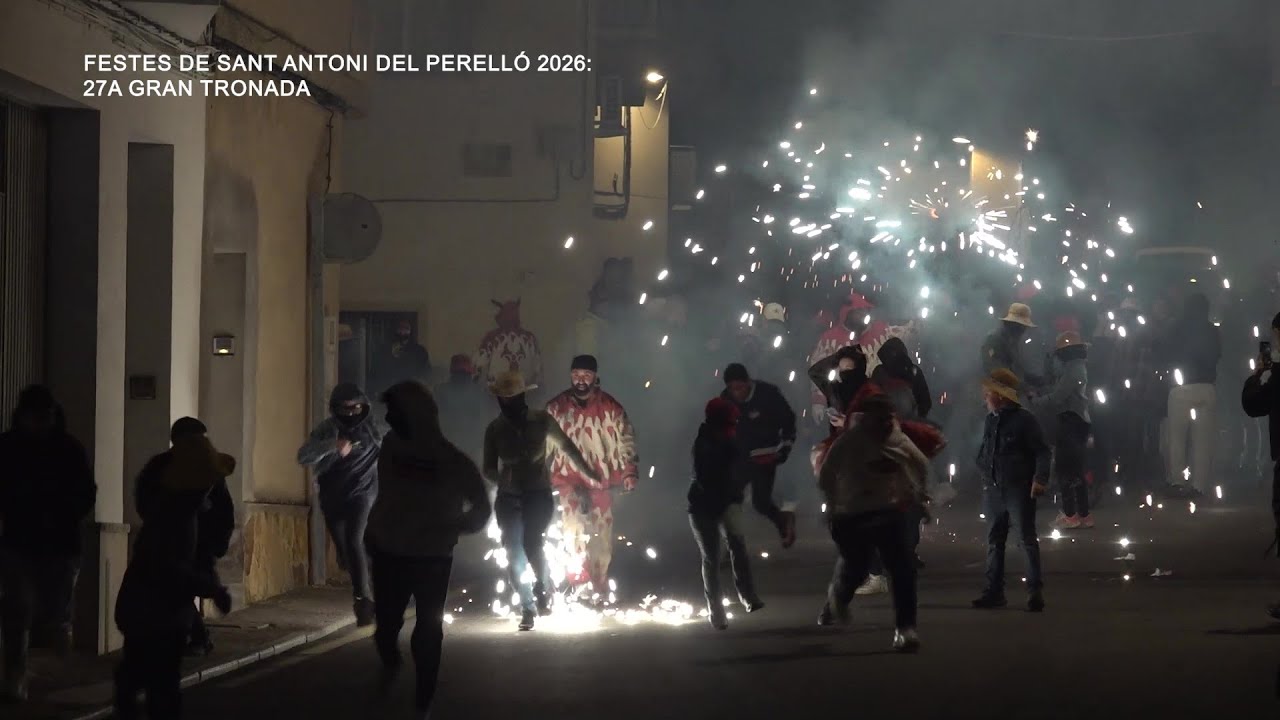 Festes de Sant Antoni del Perelló 2026 27a Gran Tronada