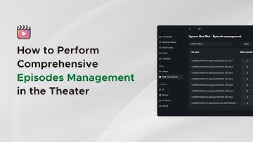 UGREEN NASync Tutorial Series - How to Perform Comprehensive Episodes Management in the Theater