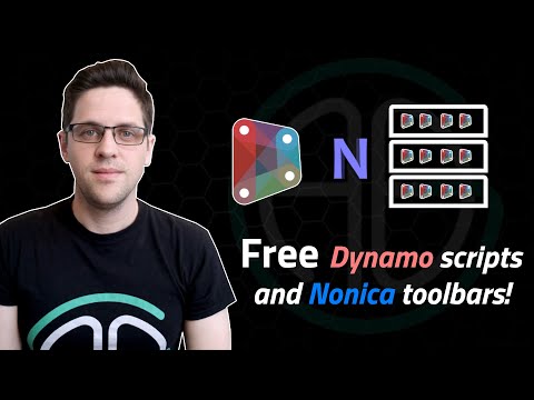 FREE Dynamo scripts and Nonica toolbars!