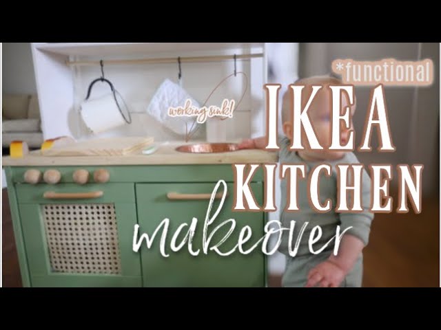 Functional toddler kitchen (IKEA duktig play kitchen hack) — The Organized  Mom Life