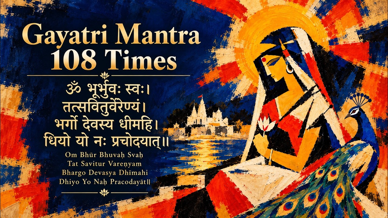 Gayatri Mantra 108 Times | गायत्री मंत्र 108 बार | Peaceful Morning Meditation 2026 #gayatrimantra