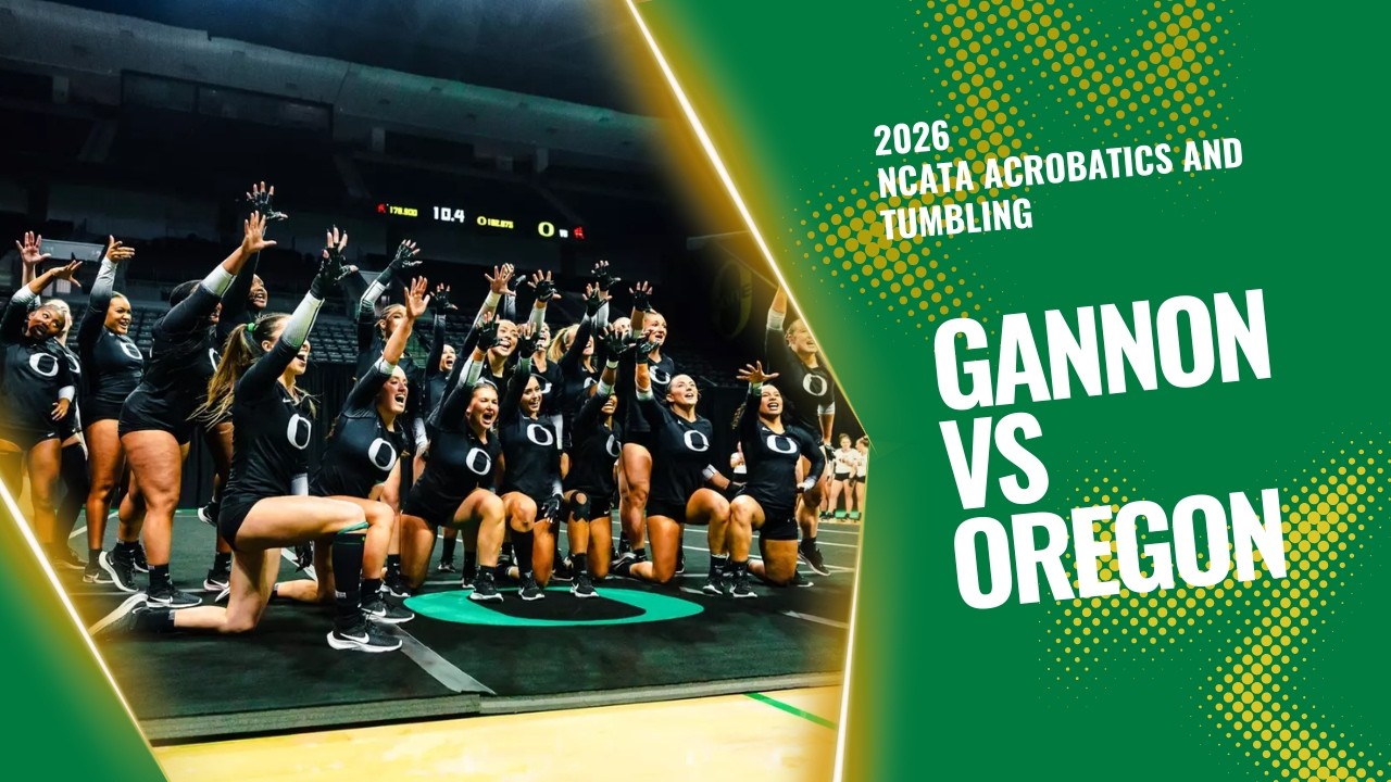 2026 Oregon vs Gannon - Acrobatics and Tumbling