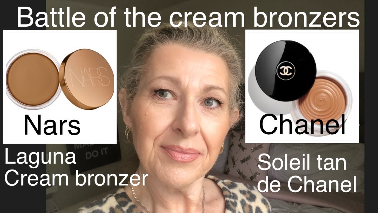 Nars Laguna cream bronzer verses Chanel Soleil tan de Chanel cream bronzer  Battle of the bronzers 
