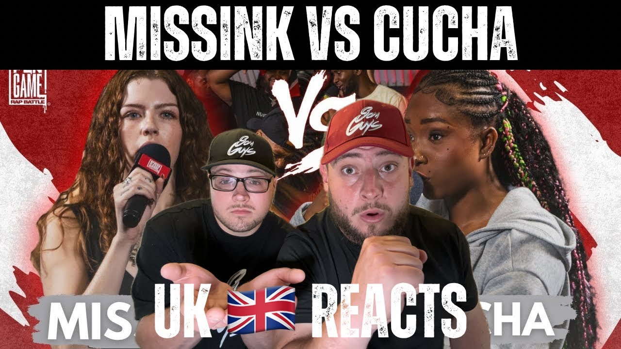 MISSINK VS CUCHA (PENGAME RAP BATTLE) (UK Independent Artists React) YO THIS WAS TOUGH, WHO WON!?