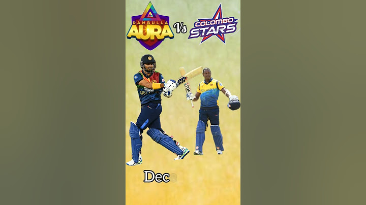 Dambulla Aura vs Colombo Stars LPL Match 5