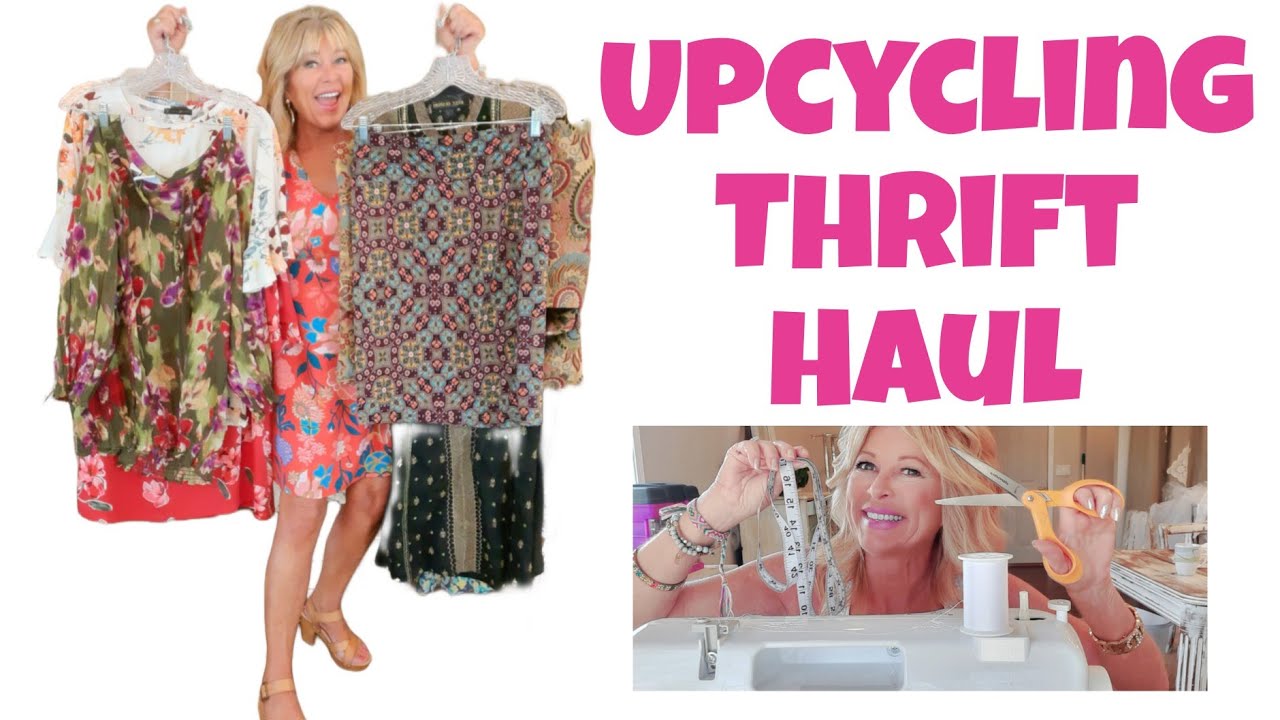 Thrift Haul , On The Hunt For Upcycling Materials