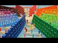 AMAZING Domino Spiral In 10 000 Dominoes AMAZING Domino Spiral In 10 000 Dominoes