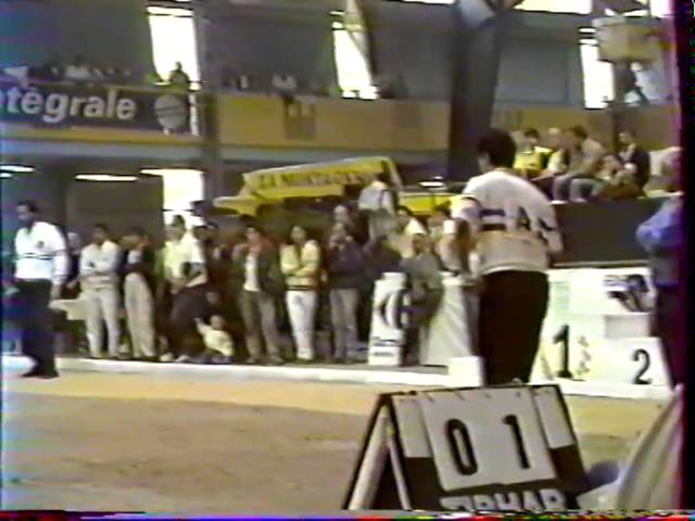 Miniature : Championnats de France petanque tete a tete et doublettes 1992 Nevers 4