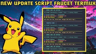 NEW UPDATE SCRIPT FAUCET TERMUX!!! FREE NO PASSWORD!