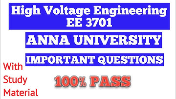 high voltage engineering important question