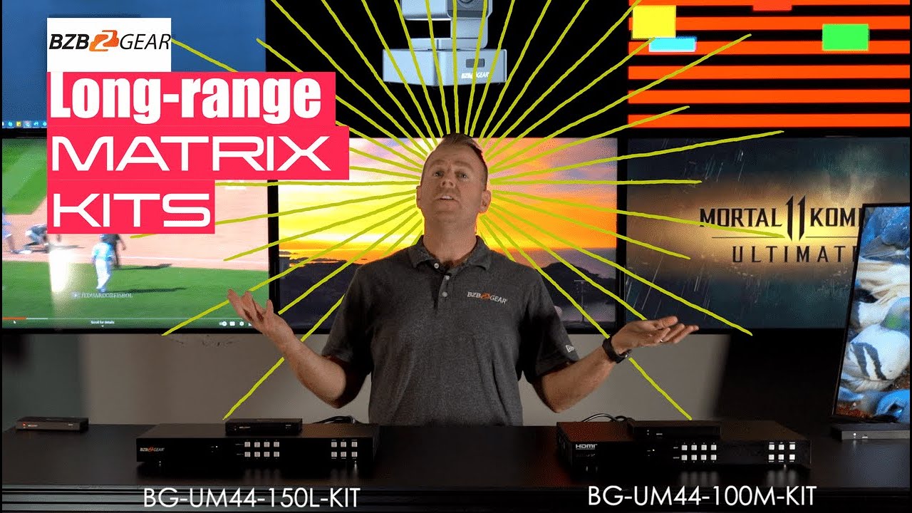 The Best Long-range HDBaseT & HDMI Matrix Switcher Kits In The Market