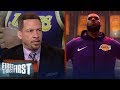 Chris Broussard is confident Lakers will land top tier FA & next coach | NBA | FIRST THINGS FIRST