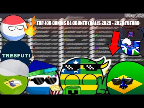 Top 100 Canais de Countryballs - Futuro (2025 05 - 2026 05)