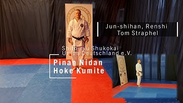 Pinan Nidan w Jun-Shihan Tom Straphel \\ Shito ryu Shukokai \\ w names of the techniques
