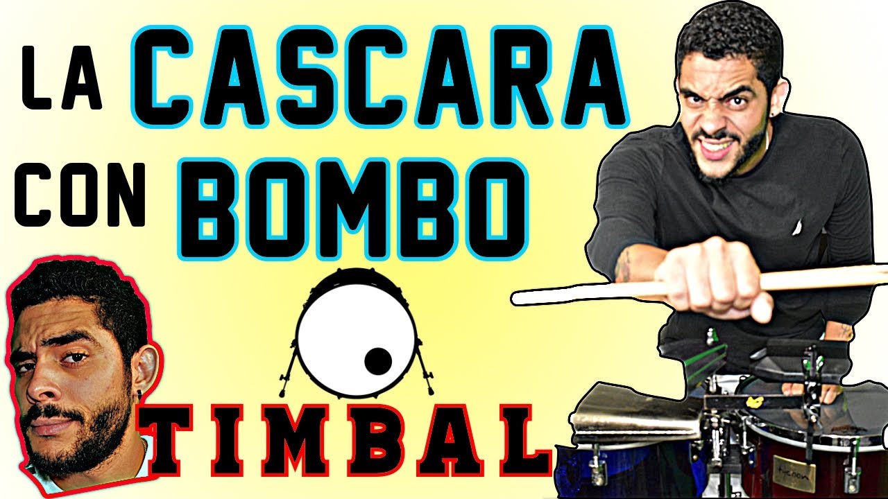 (TIMBAL) COMO TOCAR LA CASCARA CON BOMBO
