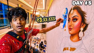 Can I Finish My Most Expensive Wall Painting in 7 Days ?😳