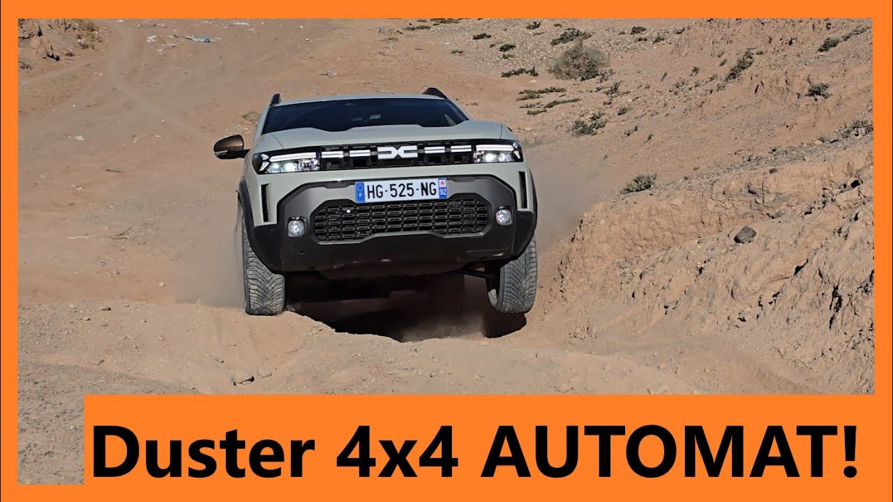 Duster 4x4 AUTOMAT, Hibrid pe GPL TESTAT IN DESERTUL MAROCAN!