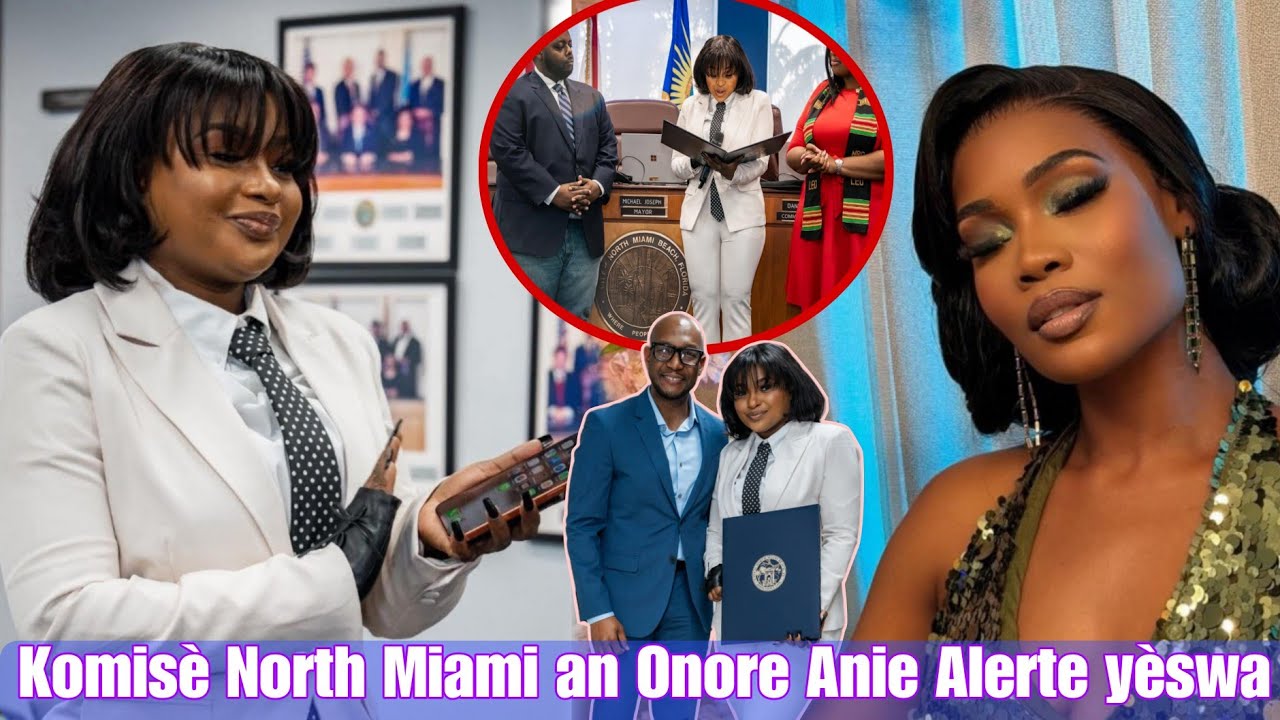 RUTSHELLE AK ANIE ALERTE DI KOU SA PAP PASE DUO SA KROKE NAN GÒJ YO..KOMISÈ NORTH MIAMI ONORE ANIE 