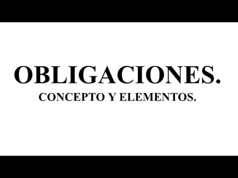 Video: Cómo Definir Tus Obligaciones