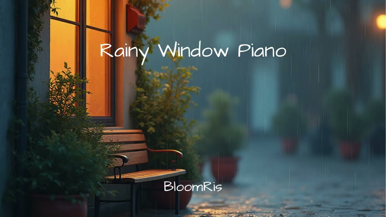 Rainy Window Piano | Relaxing Piano Music for Sleep, Study & Focus