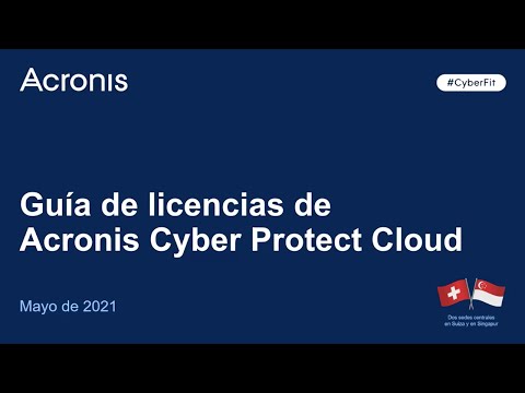 ACRONIS Presentación Comercial - Comercialice y venda con facilidad aprovechando el portal de socios