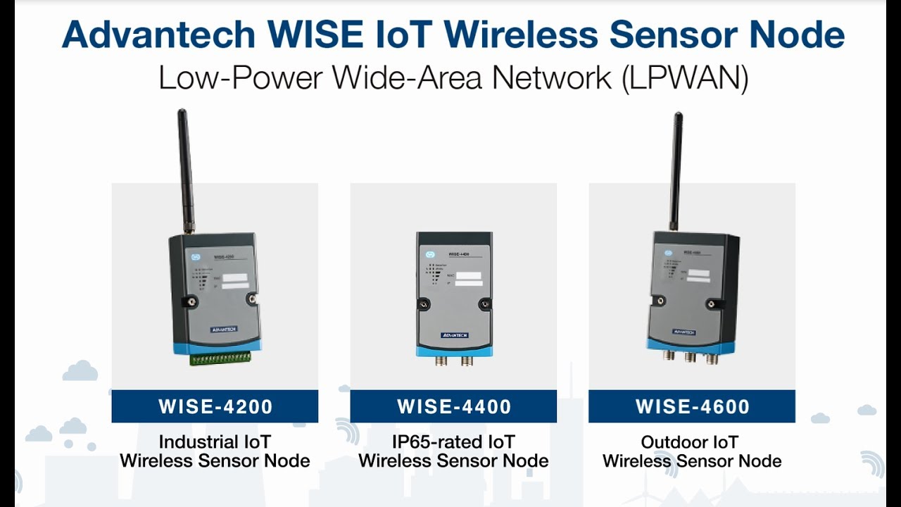 WISE4000 IoT Wireless Sensor Node, Advantech(EN) YouTube