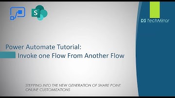 PowerAutomate: Invoke One Flow From Another Flow