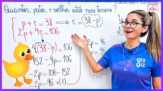 SISTEMA DE EQUAÇÕES DO 1º GRAU - EXERCÍCIOS