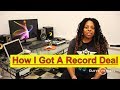 How i got signed to sony records