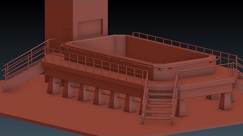 Blender: Modeling a Raptor Pen From Jurassic Park (Part 5)