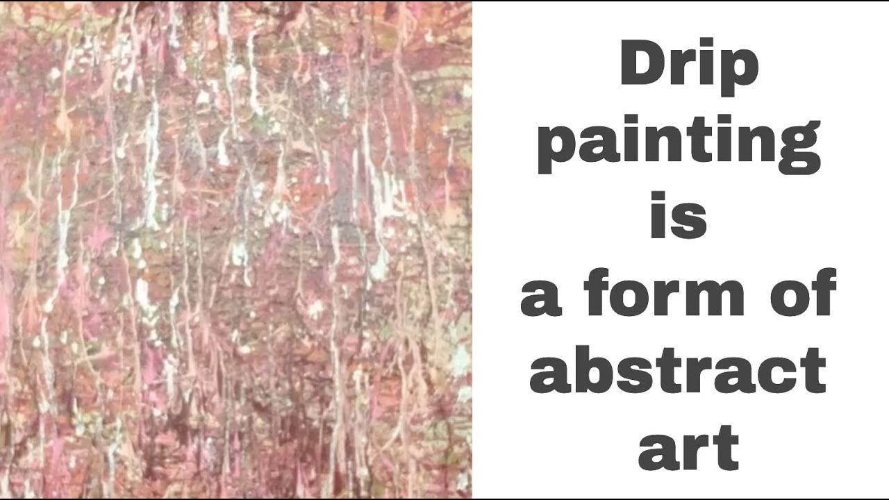 Drip painting by Bryan Rogers