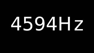 Speaker Sound Test 4594Hz