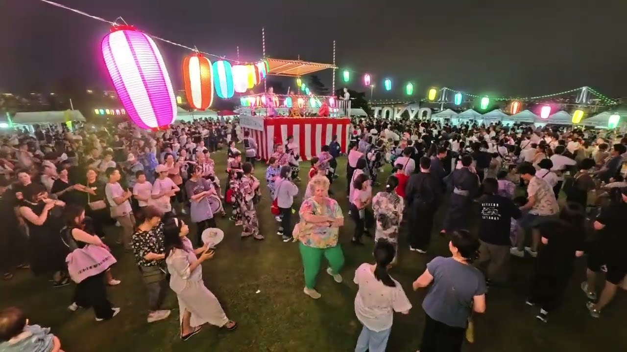 きよしのズンドコ節】（氷川きよし） 2025年第1回晴海ふ頭公園盆踊り