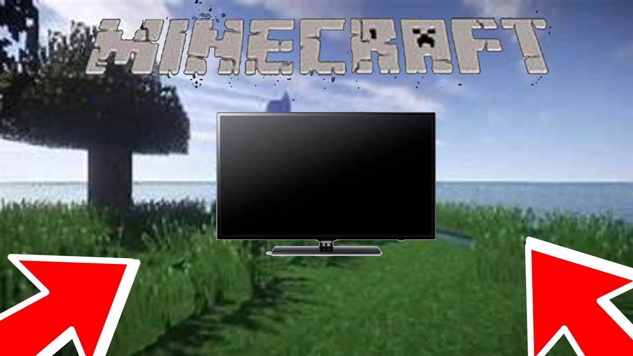 Faire Une Télé Minecraft _ TUTO:comment faire une télévision dans ...