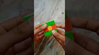 🔥World's Fastest Way🔥To Make🎉Four Spots In Rubik's Cube#short#shorts#world#fast#rubikscube#four