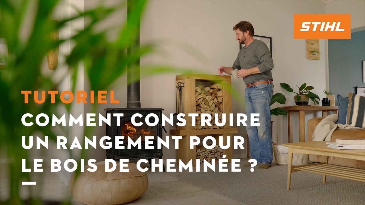 Comment construire un rangement pour le bois de cheminée ? Project — free download