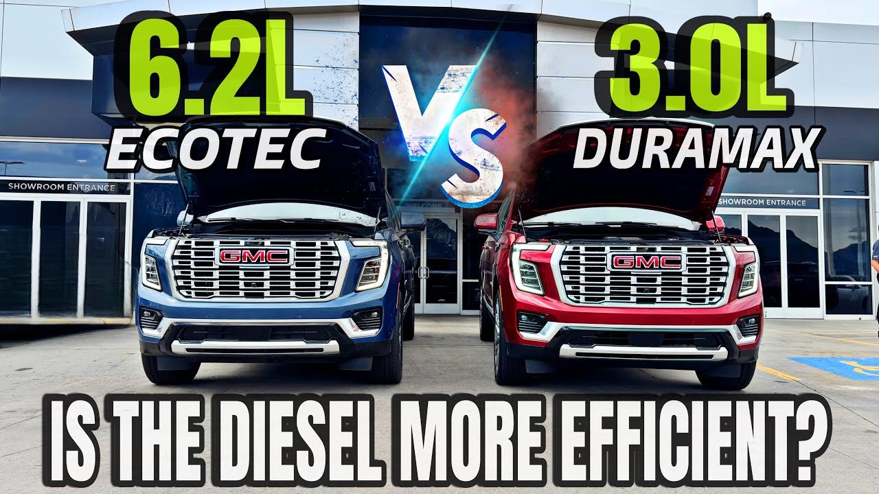 2026 GMC Yukon: 6.2L Gas V8 VS 3L Diesel I6 MPG And Performance Test: Time To Retire The Diesel?