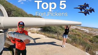 Top 5 Must Do's at Fort Pickens! (Pensacola Beach)