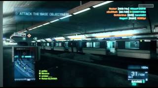 Battlefield 3 beta - Attacking play, PS3 version in HD