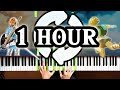 1 hour breath of the wild  tears of the kingdom theme piano mashup